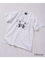 ミッキー/Tシャツ3/グレー