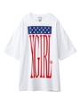 USA DROP SHOULDER S/S TEE/ベージュ