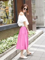 ラッフルフレアBL/キャメル