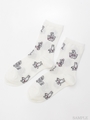 FRISK BUNNYS SOCKS/OFF WHITE