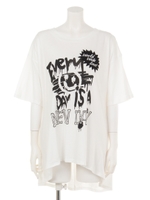 NEW DAY変形Tシャツ/ホワイト