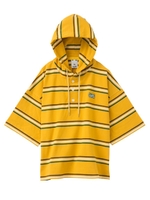 STRIPE HOODIE TEE/アッシュ