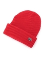 【WEB限定】BCワッペン アクリルニットキャップ/ワインレッド(063)