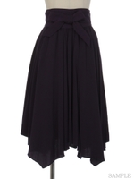 イレヘムサッシュベルトスカート/マスタード