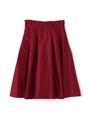 カラープロムスカート　/レッド(100)