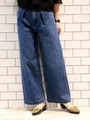 タックデニムワイド/ブルー
