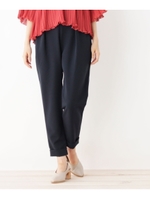 テーパードダブルストレッチパンツ/ブルー(092)