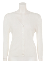 リブカーデ/ホワイト