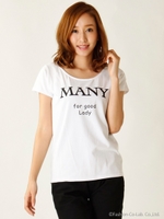 ロゴTシャツ/ブラック