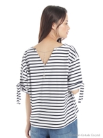 前後Vネックトップス/オフホワイト