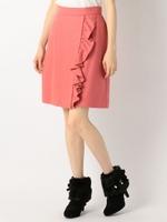 ビューティーラッフルコクーンスカート/シロ