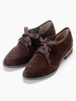 レースアップステッチシューズ/ブラック