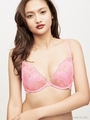 SMOKY FLOWER ブラTバックセット for GLAMOUR/PINK