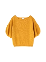 《BLANCHIC》バルーンスリーブニット/ボルドー(070)