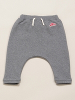 BABY ねずみワッペン 9分丈サルエルパンツ/ピンク