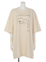 PantoviscoコラボＴシャツ/ベージュ