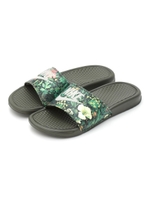 【NIKE】ナイキ ウィメンズ ベナッシ JDI プリント/BLKxGRN