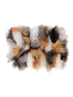 リアルフォックスクラッチバッグ/MIX