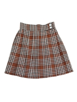 Favorite check SK/ミントブラウニー