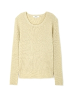 ウールリブラメニット/ゴールド(170)