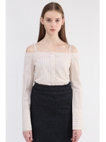 カテリーナオフショルシャツ/BLUE1(111)