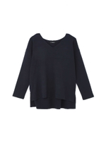 ストレッチオールニードルニット/ネイビー(120)