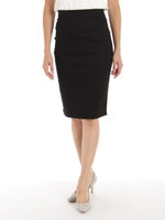 ベーシックタイトスカート/ブラック