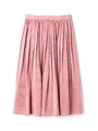 マロンサテンプリーツスカート/ピンクモカ1(091)
