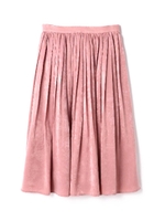 マロンサテンプリーツスカート/ピンクモカ1(091)