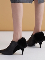 2WAYファーブーティー/ベージュ