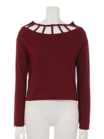 ジオンイミテーショントップス/レッド