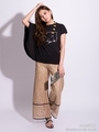 アシメTシャツ[DRESS/ドレス]/オフホワイト
