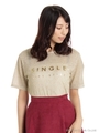 シャイニーTシャツ/ブラック