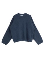 fluffyアンゴラニット/グレー