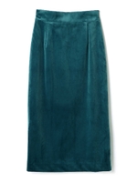 《BALNCHIC》カラーベロアスカート/ボルドー(070)