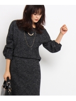 ミックスブークレプルオーバー/ライトグレー(411)