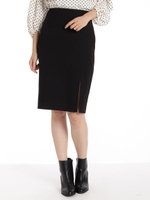 サイドスリットタイトスカート/ブラック