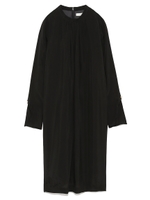 【emmi atelier】キュプラギャザーワンピース/LGRY