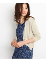 グリッターカーディガン/ライトベージュ(051)