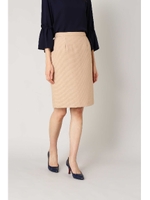 TRドビーセットアップタイトスカート/ベージュ�1(041)