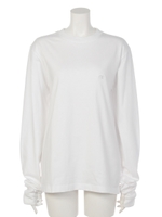 【EMODA×Champion】LONG SLEEVEロンT/ブルー