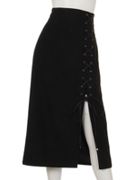 フェイクスエードスカート/ブラウン