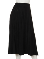 【chille anap】ニットプリーツスカート/CAM