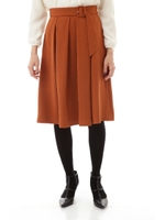 SVダブルクロススカート/ベージュ8(048)