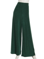 [GREED]WOOL ALPACA Wide Pants/GREEN
