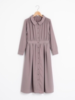 【WEB限定価格】○シャツワンピ/ピンク