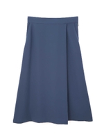 ◆大きいサイズ◆平二重フレアスカート/キャメル5(045)