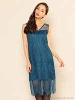 レースキャミワンピース/オフホワイト