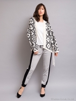 ジャガードガウン[SPORTS/スポーツ]/ブラック