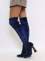 SF ポインテッドニーハイ/NVY